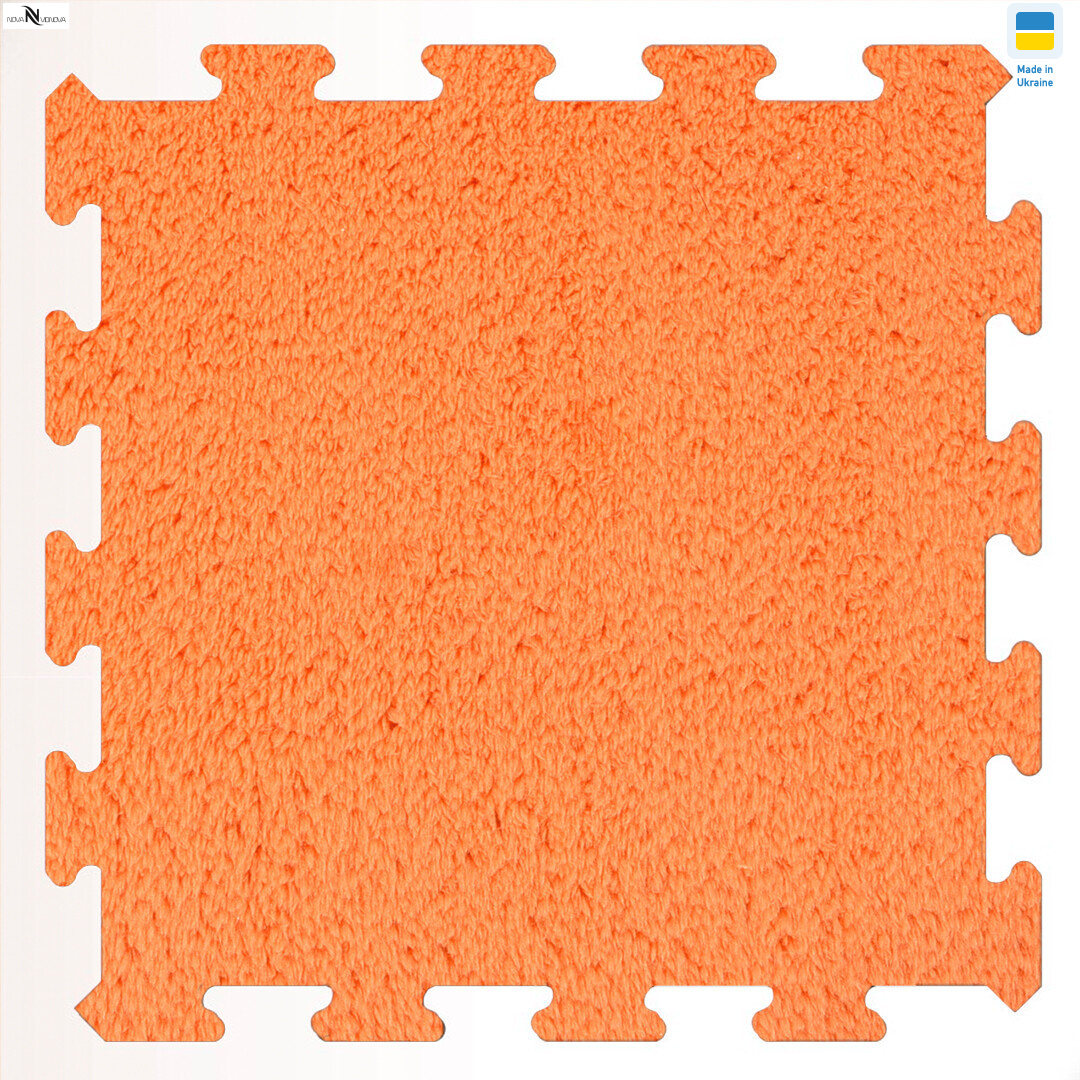 Килимок пазл товщина 2 см (31x31см) 001-2 orange, 12 (One size), <strong>90</strong>