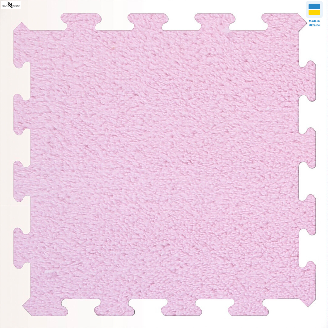 Килимок пазл товщина 2 см (31x31см) 001-3 pink, 12 (One size), <strong>90</strong>
