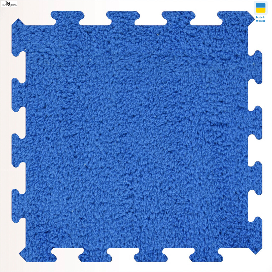 Килимок пазл товщина 2 см (31x31см) 001-8 blue, 12 (One size), <strong>90</strong>