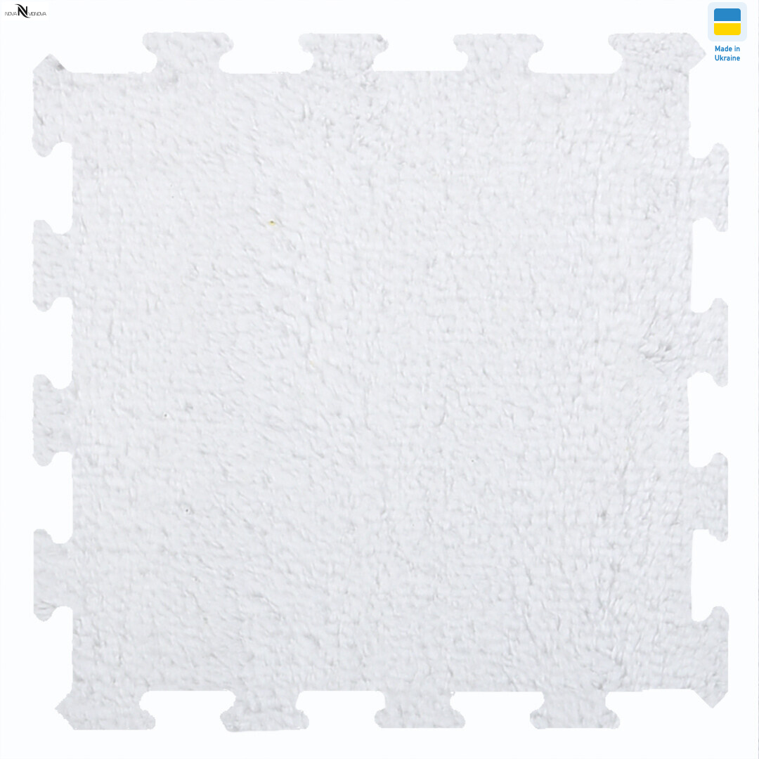Килимок пазл товщина 2 см (31x31см) 001-10 white, 12 (One size), <strong>90</strong>