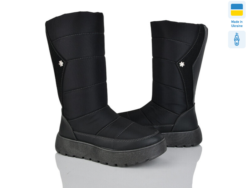 1601 чорний, 6 (37-41), <strong>620</strong>, зима