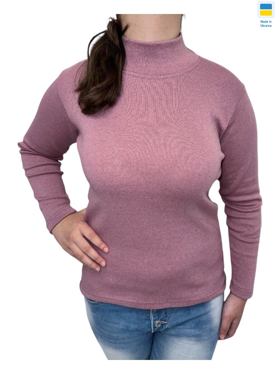 Гольф жіночий бузковий, 6 (S-3XL), <strong>115</strong>, зима