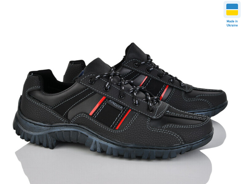 Kindzer UA27 чорний, 8 (40-45), <strong>470</strong>, демісезон