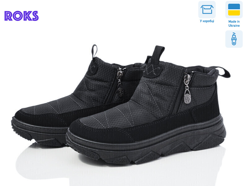 Dago 1706 чорний, 6 (37-41), <strong>530</strong>, зима