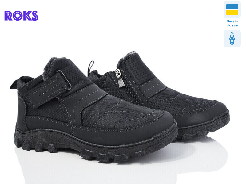 Dago 2214 чорний, 6 (41-45), <strong>590</strong>, зима