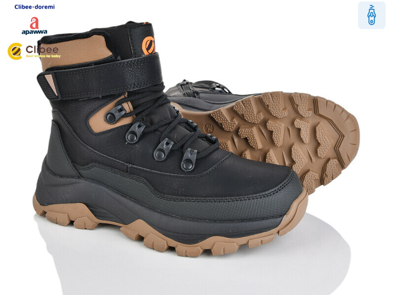 HC615 black-khaki, 6 (34-39), <strong>790</strong>, зима