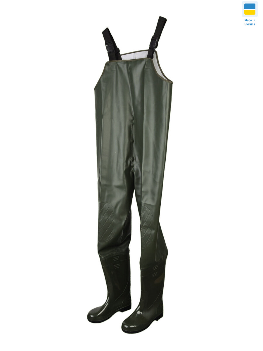 DS ПК05 напівкомбінезон резиновий зелений 41р, 6 (One size), <strong>1100</strong>, демісезон