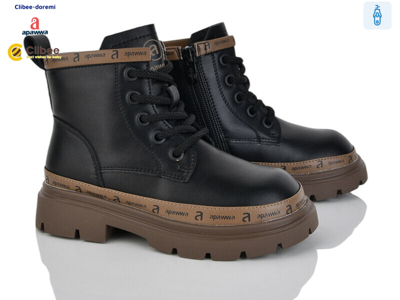 B5752-1 black, 6 (32-37), <strong>780</strong>, демісезон