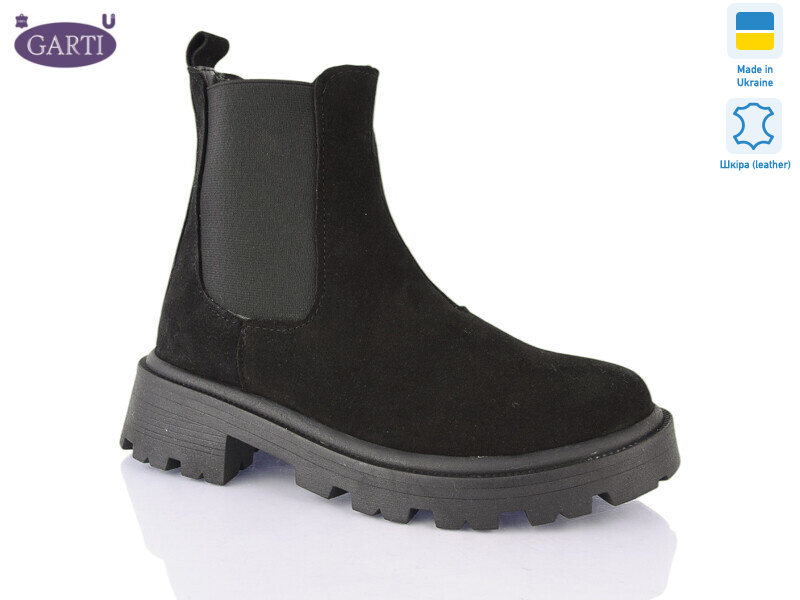 352 чорний замш, 6 (36-40), <strong>990</strong>, зима