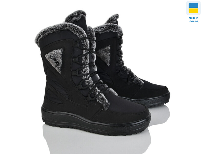 Kindzer K3 чорний, 8 (37-41), <strong>620</strong>, зима