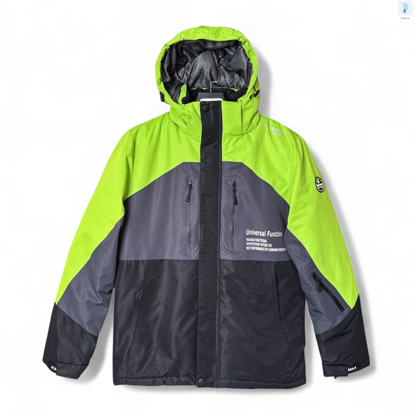 S24007-65 green-grey-black, 5 (M-3XL), <strong>36</strong>, зима