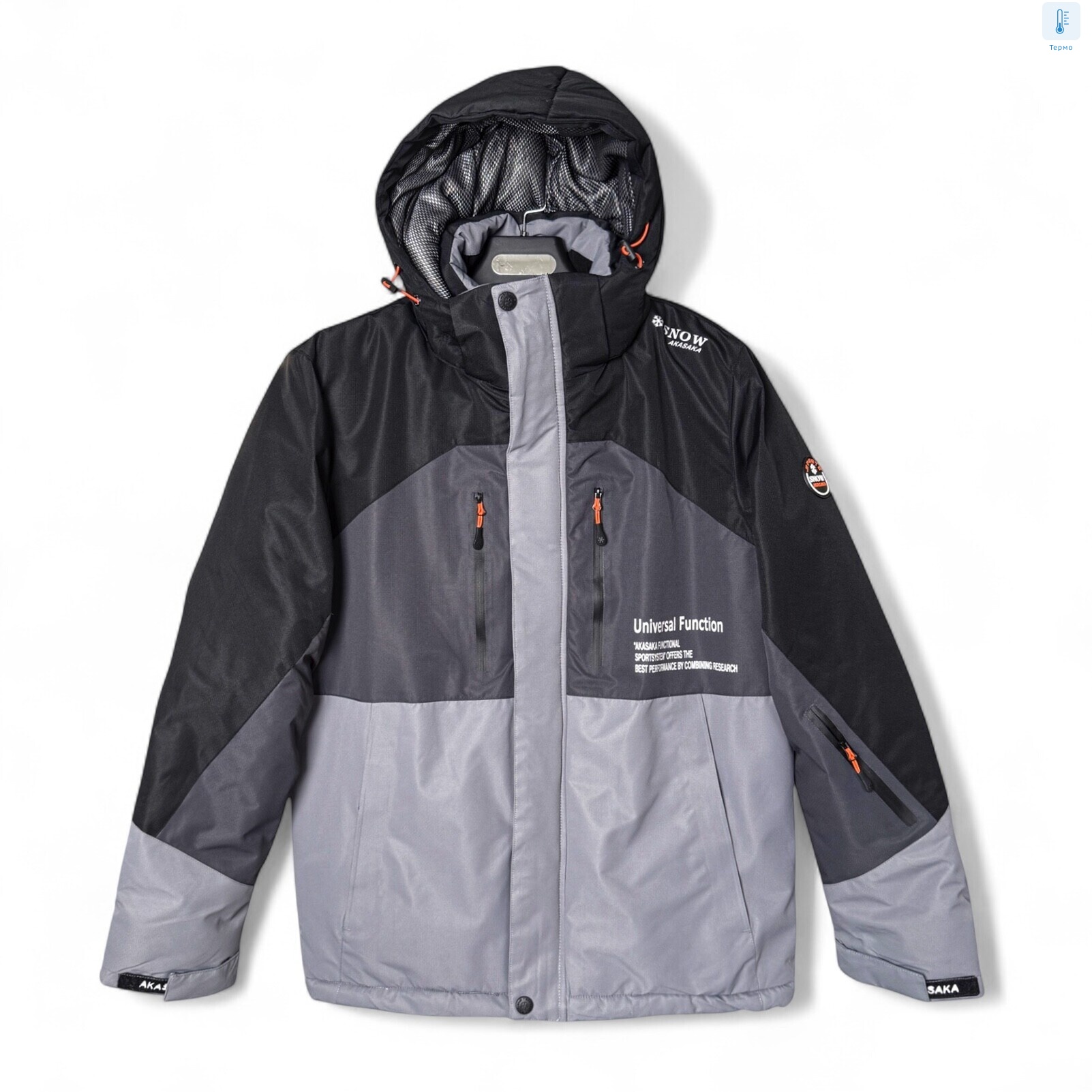 S24007-22 black-d.grey-grey, 5 (M-3XL), <strong>36</strong>, зима