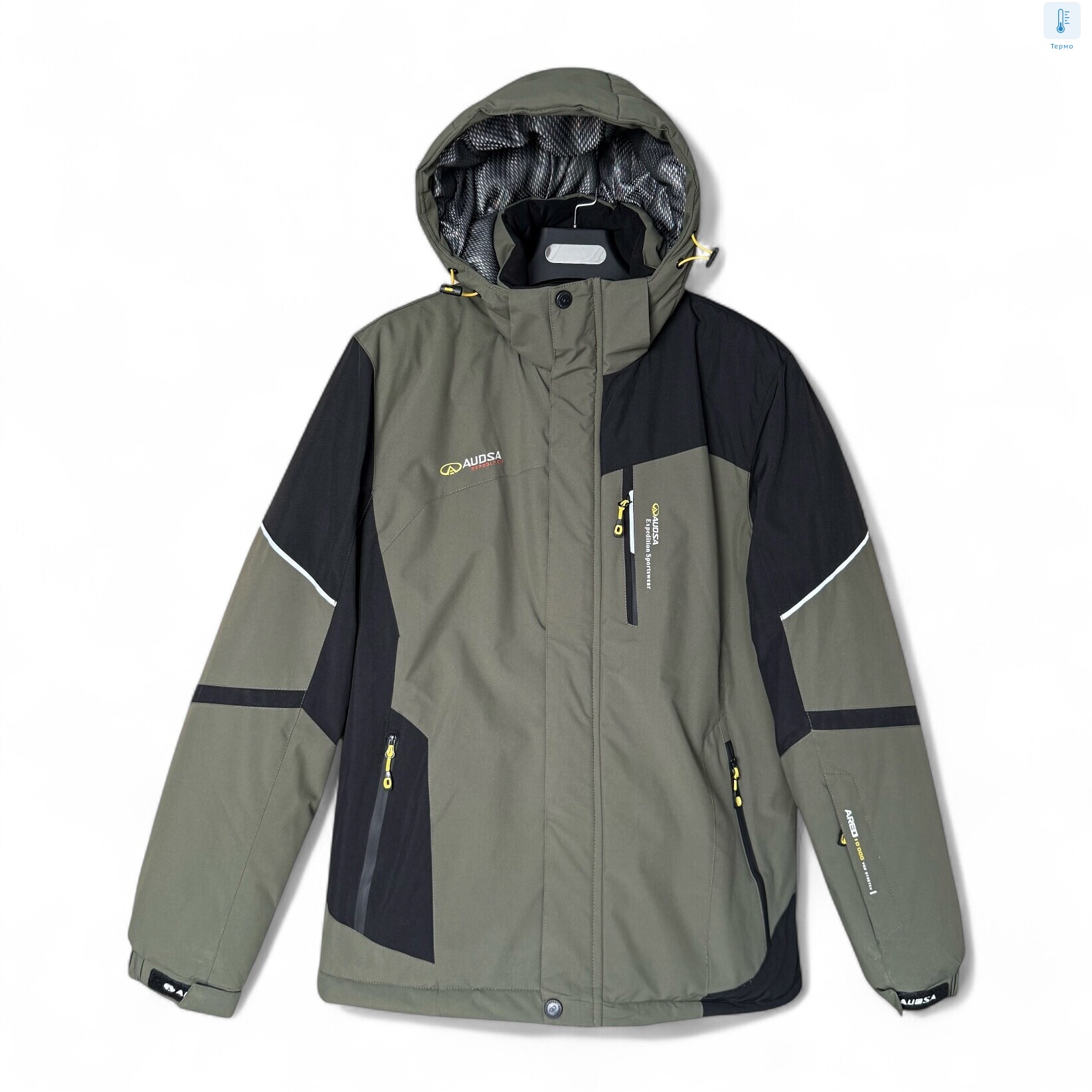 A25068-10 khaki, 5 (M-3XL), <strong>34</strong>, зима