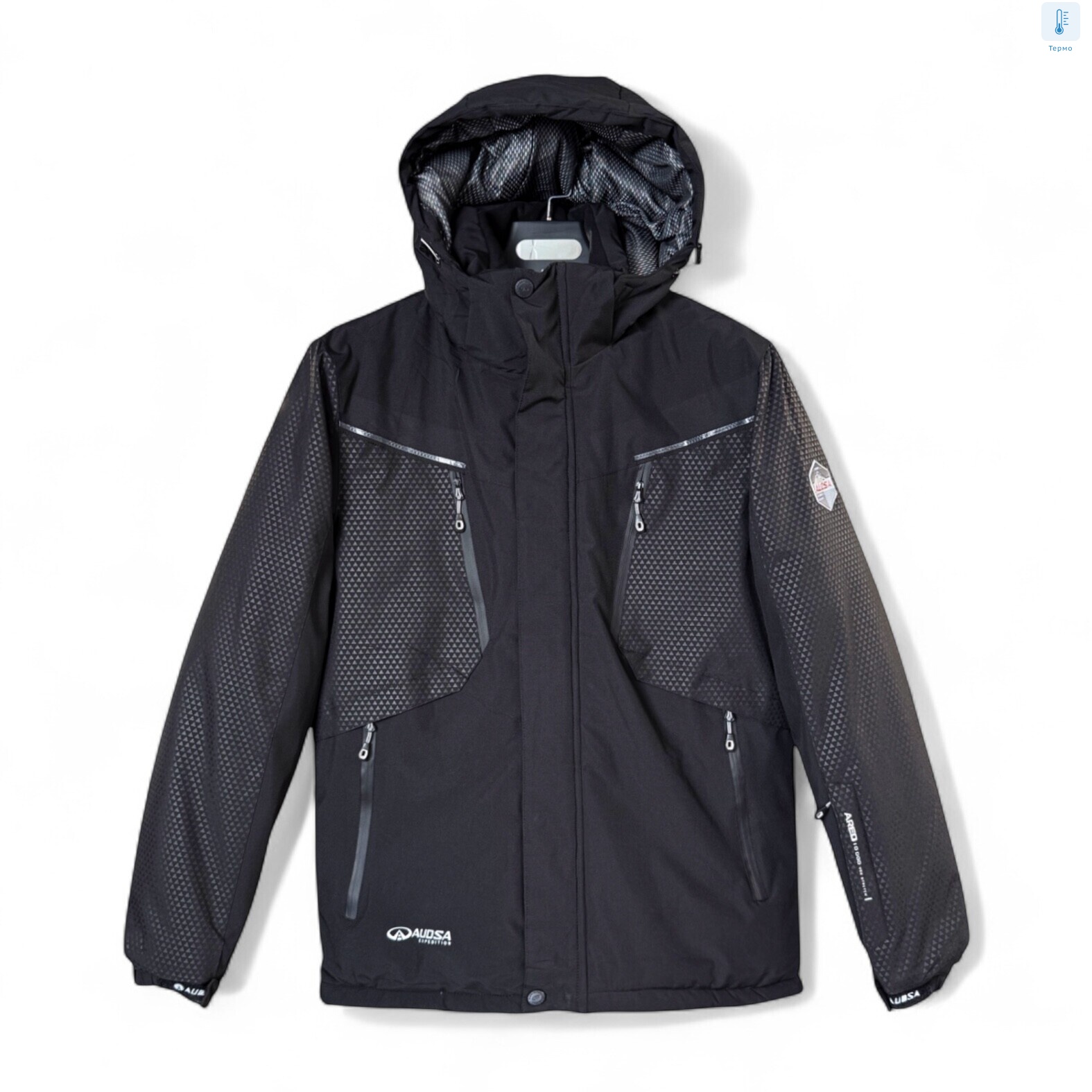 A25021-6 black, 5 (M-3XL), <strong>34</strong>, зима