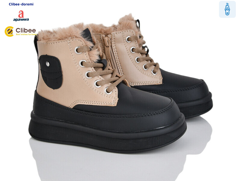 HB612 khaki-black, 6 (28-33), <strong>710</strong>, зима