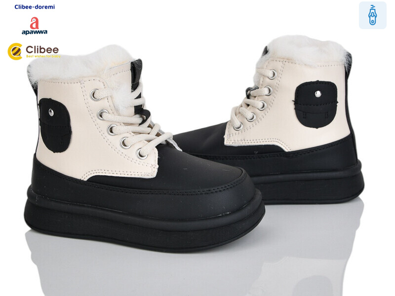 HB612 beige-black, 6 (28-33), <strong>710</strong>, зима