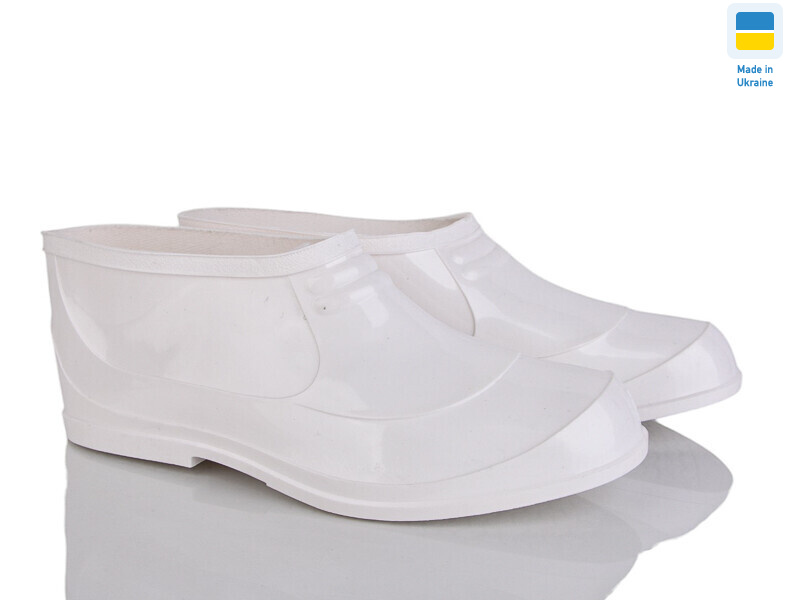 Галоши білі, 8 (37-44), <strong>210</strong>, демісезон