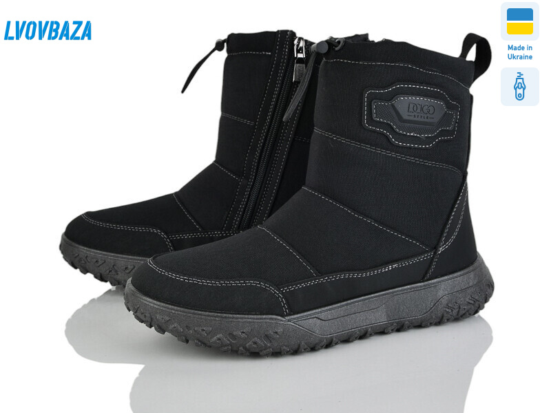 Dago М24-04 чорний, 6 (41-45), <strong>540</strong>, зима