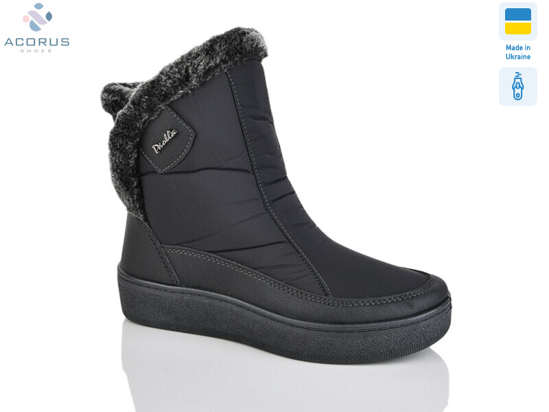 P227 чорний, 8 (37-42), <strong>590</strong>, зима