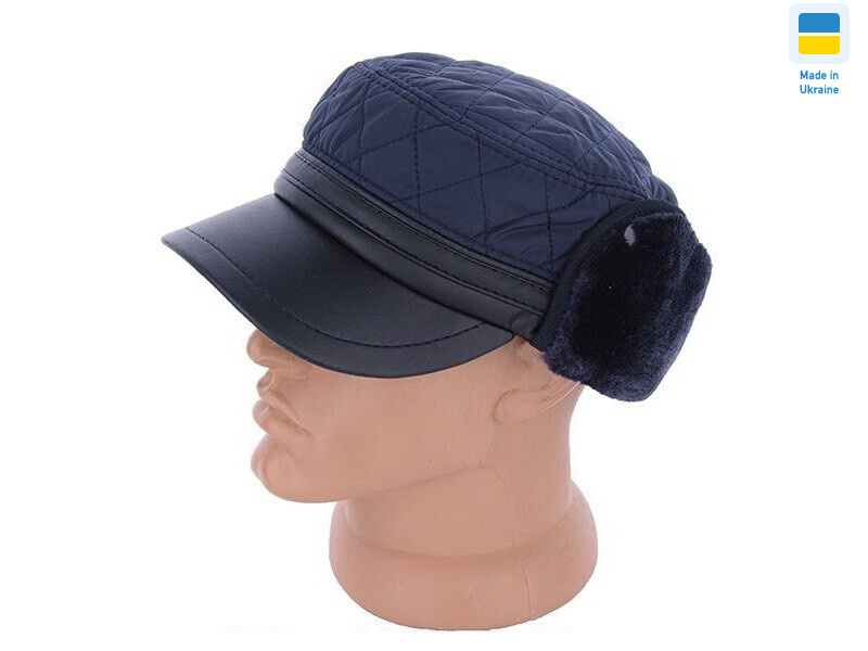 0498 німка зимова вуха хутро синій, 4 (57-60), <strong>300</strong>, зима