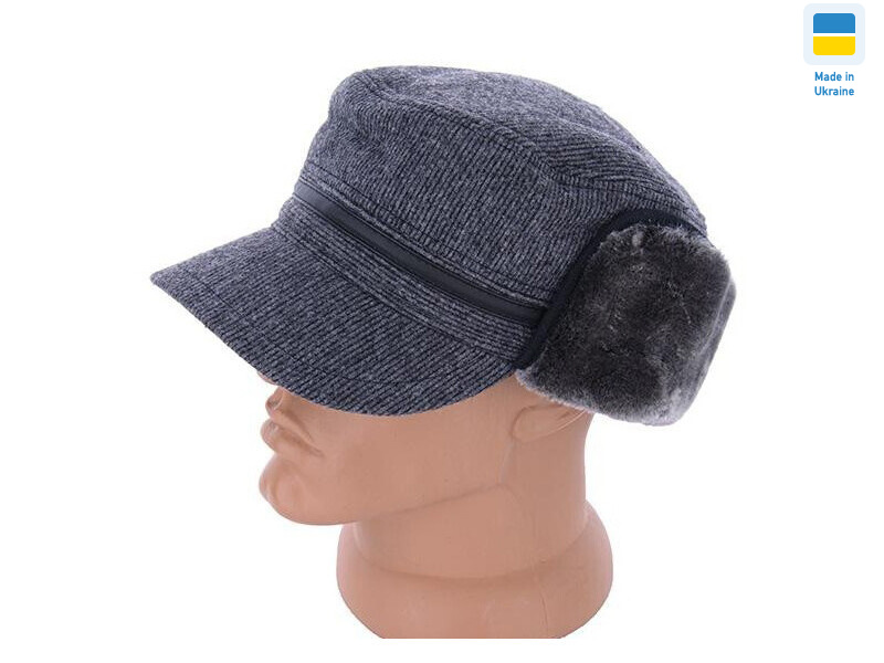 0499 німка зимова вуха хутро сірий, 4 (57-60), <strong>330</strong>, зима