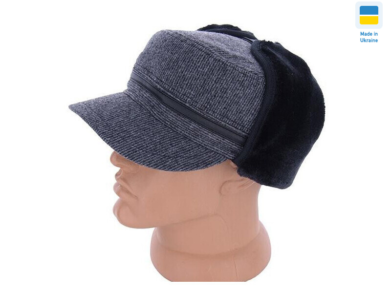 0500 німка зимова вуха хутро сірий, 4 (57-60), <strong>330</strong>, зима