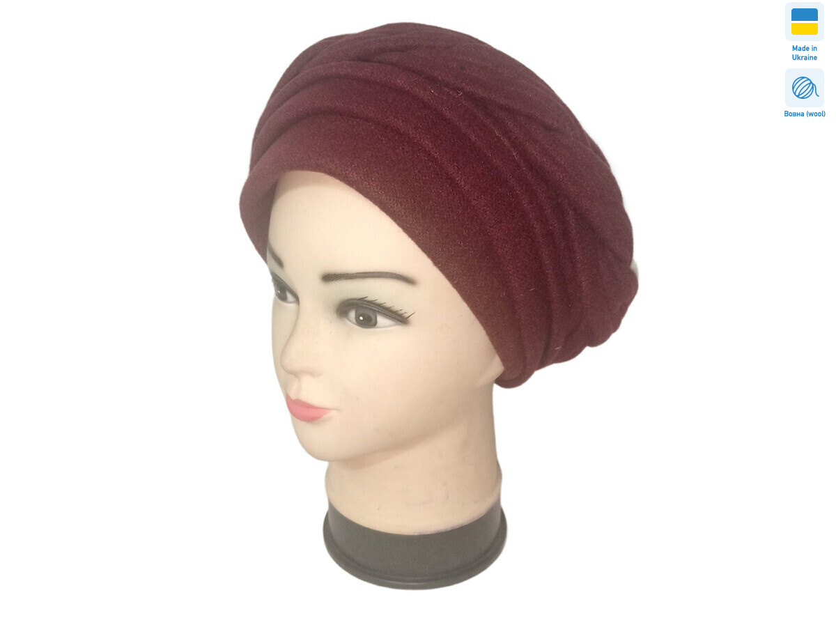 0533 чалма Олена бордо, 4 (56-62), <strong>310</strong>, зима