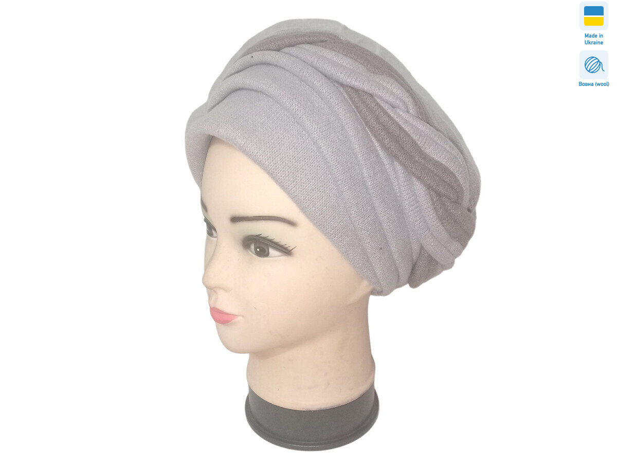 0535 чалма Олена св.бежевий, 4 (56-62), <strong>310</strong>, зима