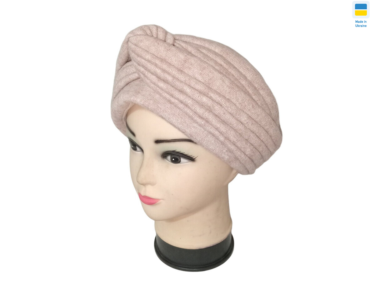 0537 чалма Шахерезада св.бежевий, 4 (56-60), <strong>275</strong>, зима