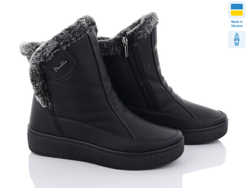 Paolla 427 чорний, 8 (37-42), <strong>600</strong>, зима