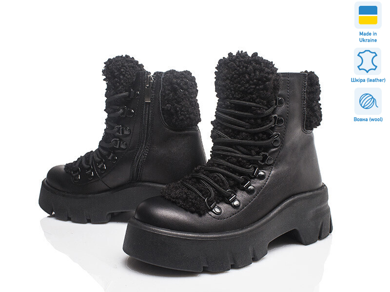 Paradize T 555 чорн шк з(37-40), 4 (37-40), <strong>1499</strong>, зима