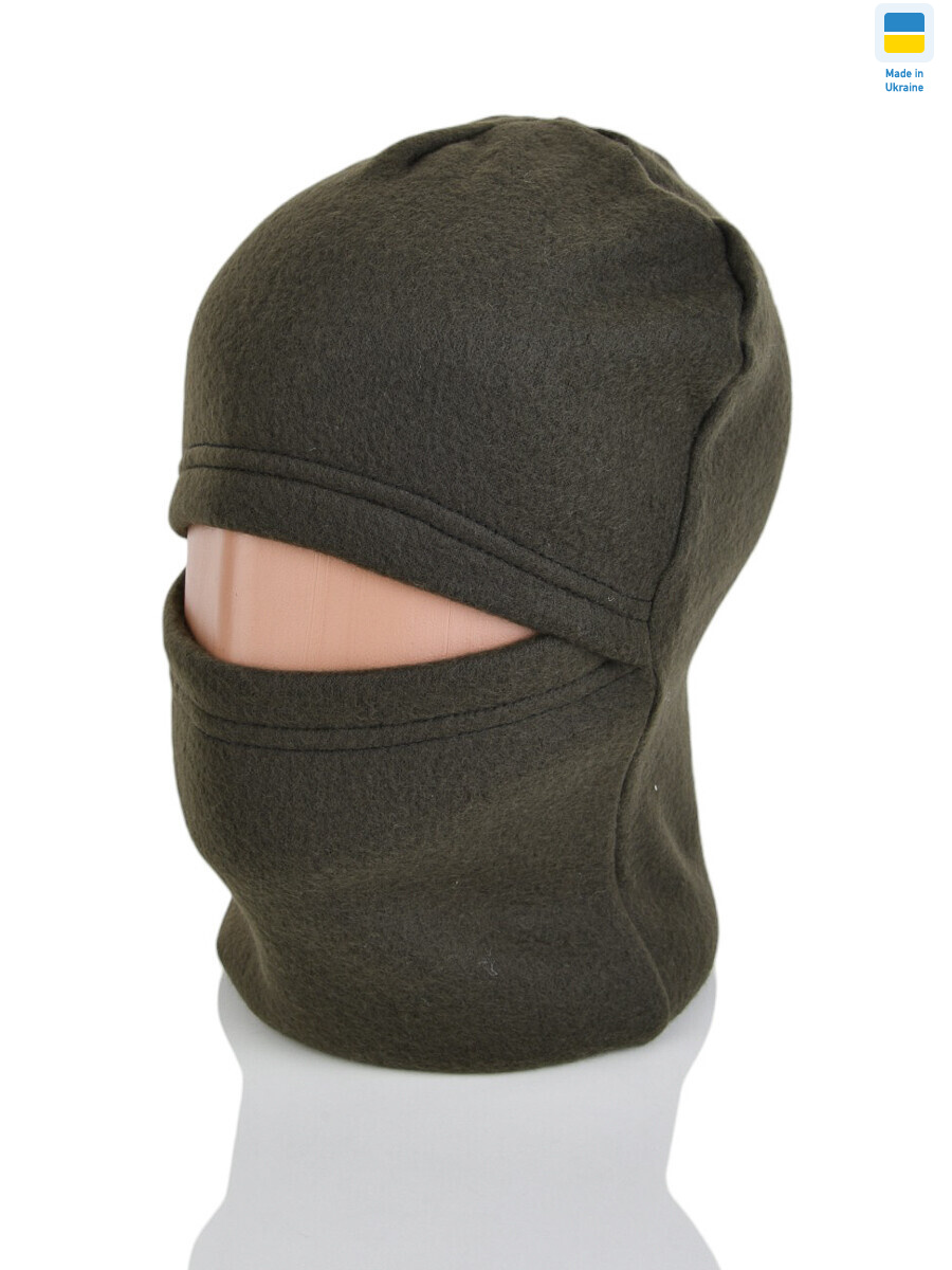 6-02 зелений фліс, 2 (One size), <strong>100</strong>, демісезон