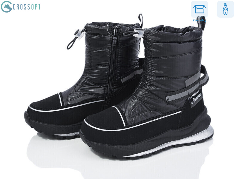 TJ1013P-1 black, 8 (32-37), <strong>1000</strong>, зима