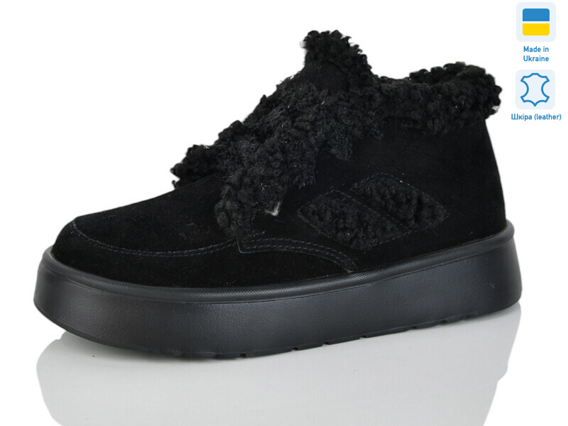 2502 чорний з. зима, 6 (36-41), <strong>910</strong>, зима