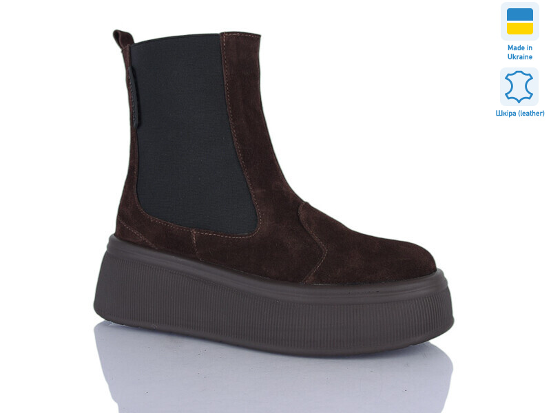 91 коричневий з. зима, 6 (37-41), <strong>1230</strong>, зима