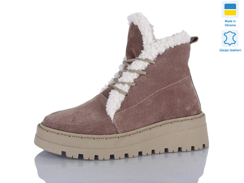 2215 капучино-біл.беж-п.зима, 6 (37-41), <strong>910</strong>, зима