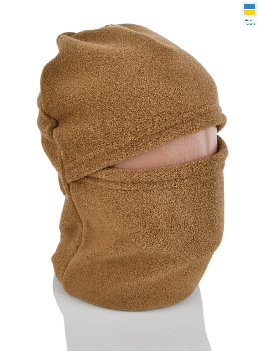 Балаклава флісова койот (56р), 5 (One size), <strong>83</strong>, зима