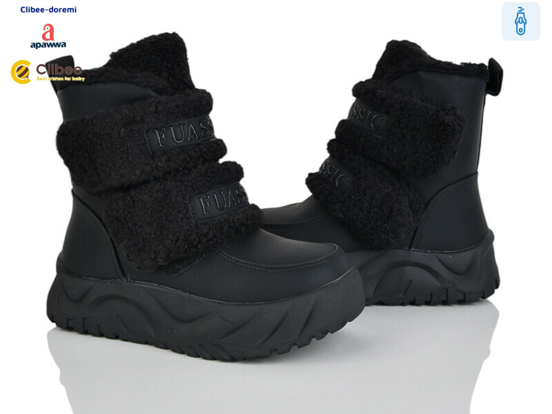 SF25191-1 black, 8 (32-37), <strong>920</strong>, зима