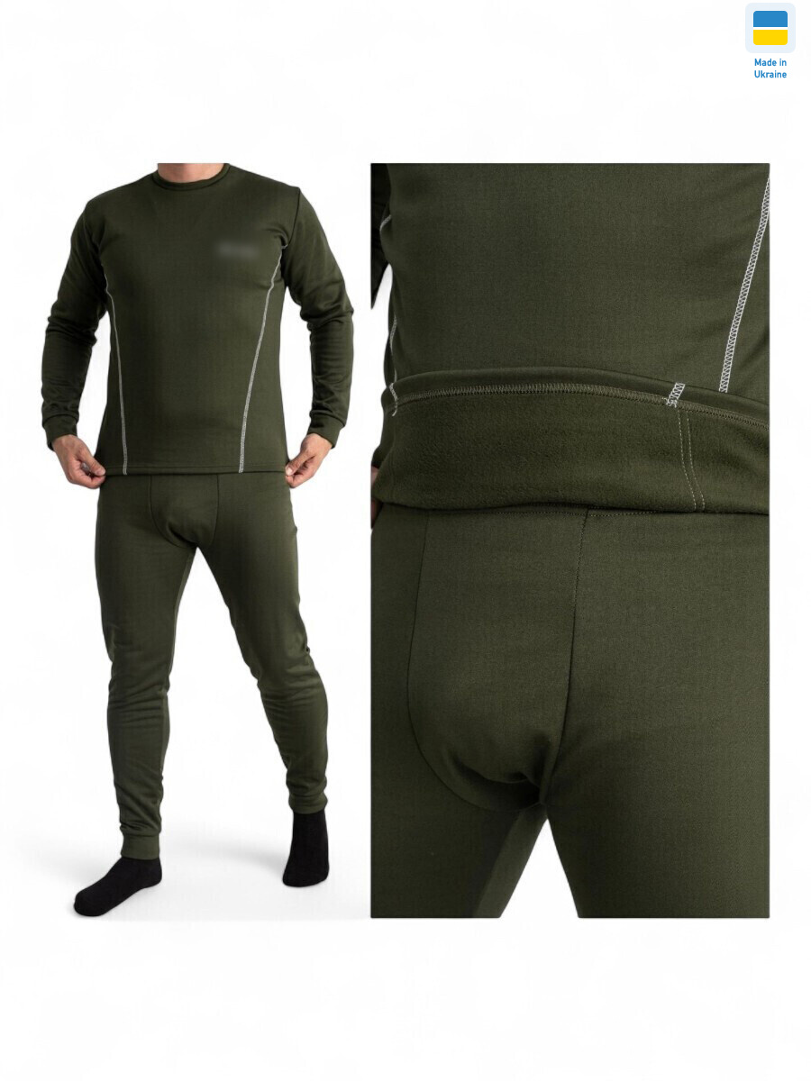 Чоловіча термо білизна хакі, 4 (M-2XL), <strong>410</strong>, зима