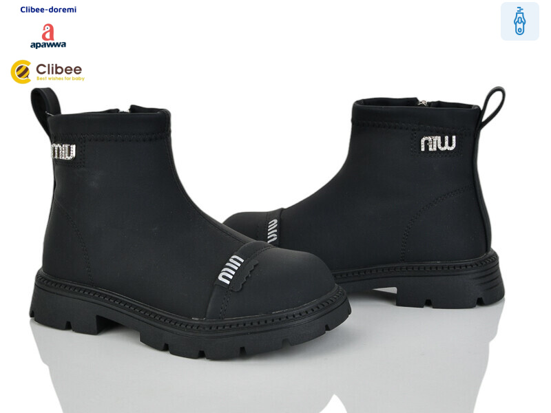 A8581-18 black, 6 (31-36), <strong>1120</strong>, демісезон