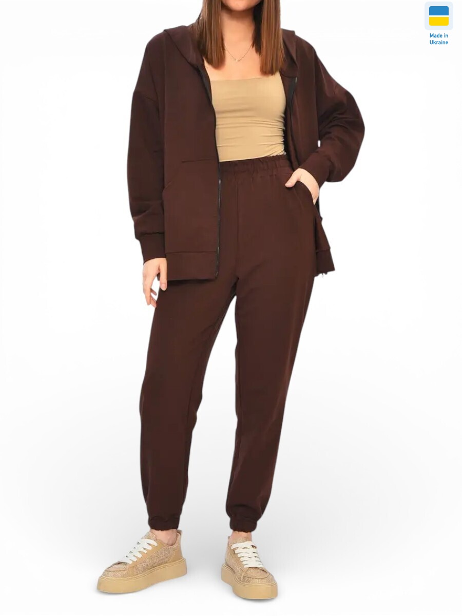 111-1023 шоколад, 4 (S-XL), <strong>695</strong>, демісезон