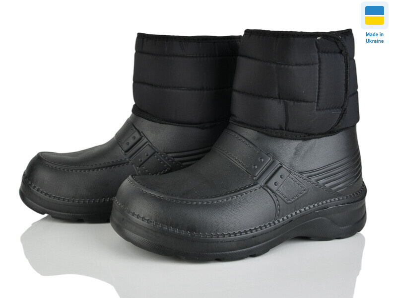 Cross MK2 чорн чобіт чолов. на липучці, 6 (41-46), <strong>250</strong>, зима