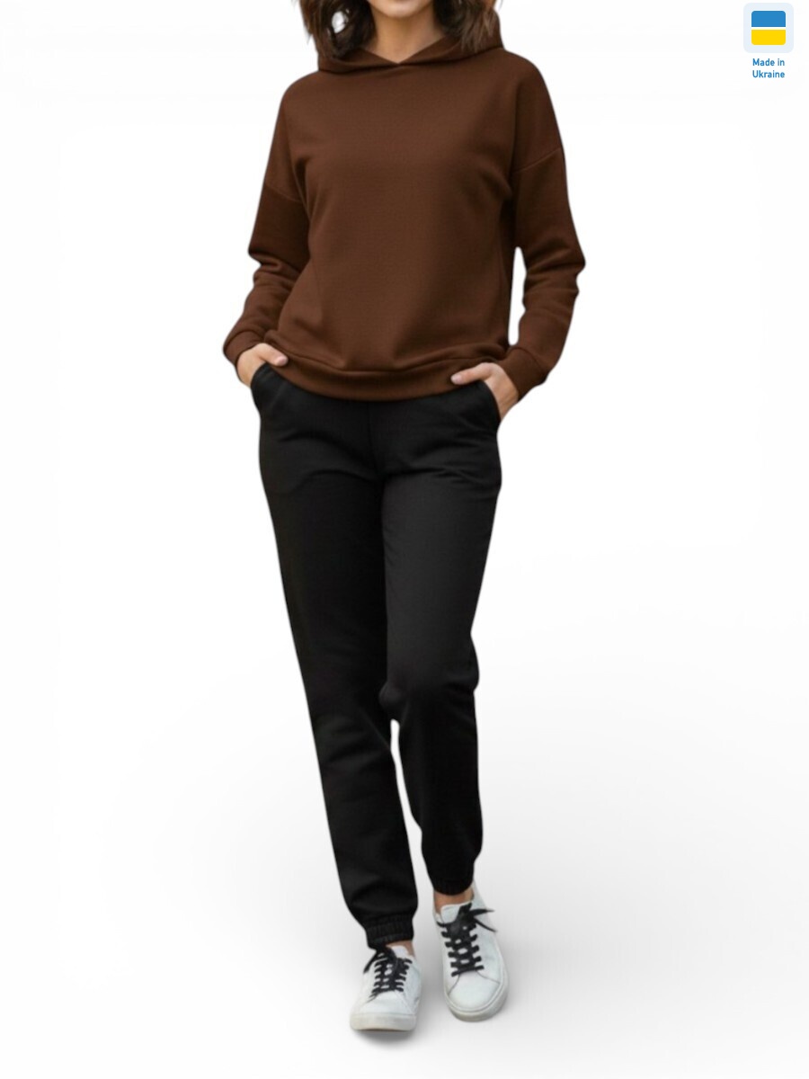 1523 шоколадний, 4 (S-XL), <strong>545</strong>, демісезон