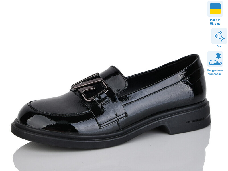 Paradize V-T-2401-F чорний лак, 5 (36-41), <strong>999</strong>, демісезон