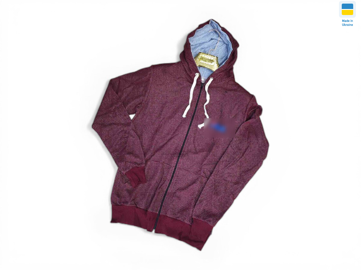 23FI бордовий, 4 (M-2XL), <strong>170</strong>, демісезон