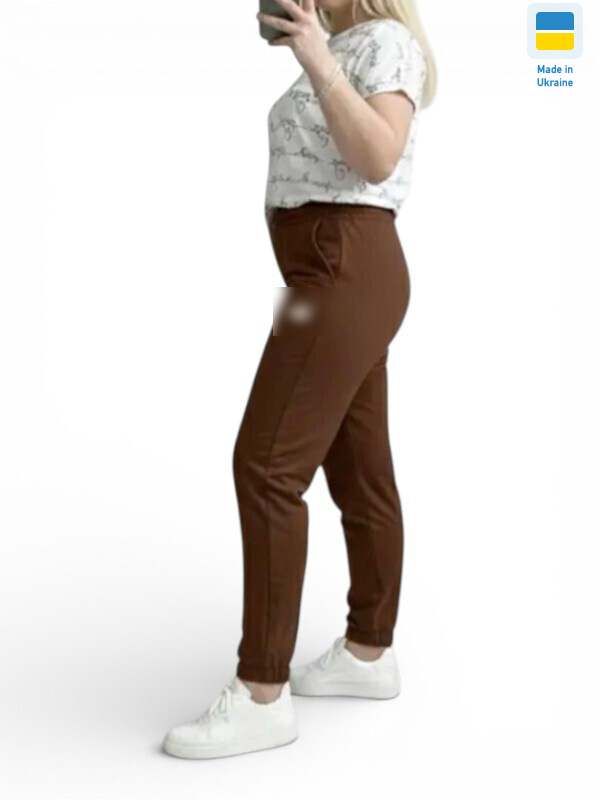 1055-1PU шоколад, 4 (S-XL), <strong>335</strong>, демісезон