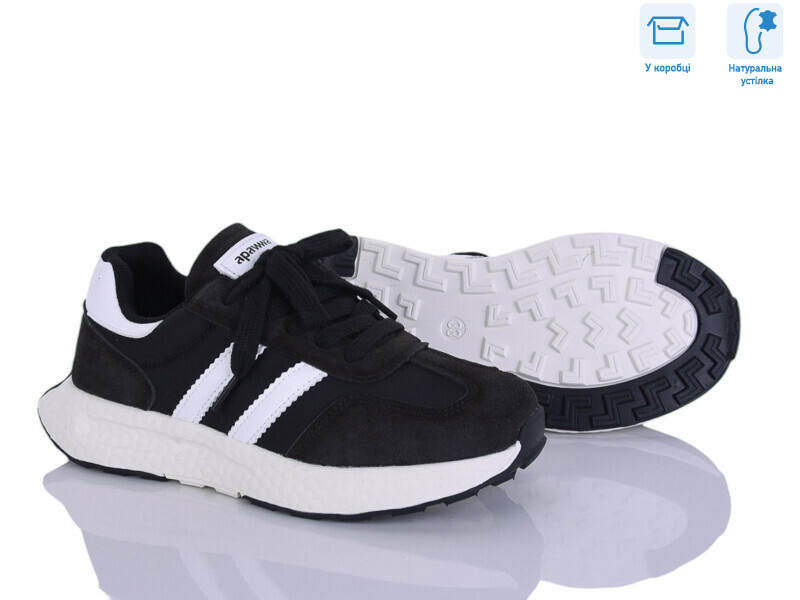 ABC2143P black, 6 (32-37), <strong>18</strong>, демісезон