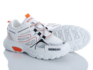 A190 бежево-бело-оранжевый, 6 (36-40), <strong>11.0</strong>, демісезон