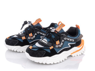 G14-A2136 black-orange, 6 (32-37), <strong>405</strong>, демісезон