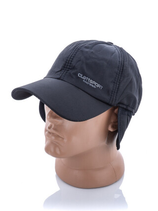 Бейсболка плащівка на флісі, 5 (One-size), <strong>100</strong>, демісезон